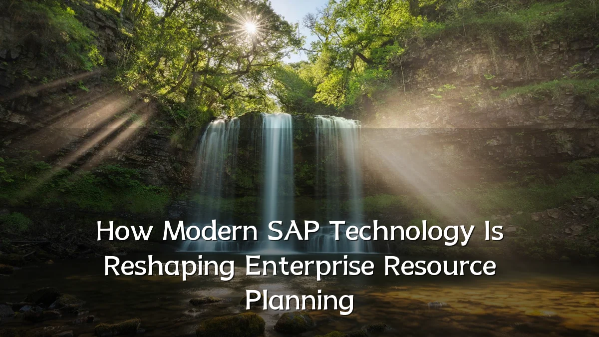 How Modern SAP Technology Is Reshaping Enterprise Resource Planning