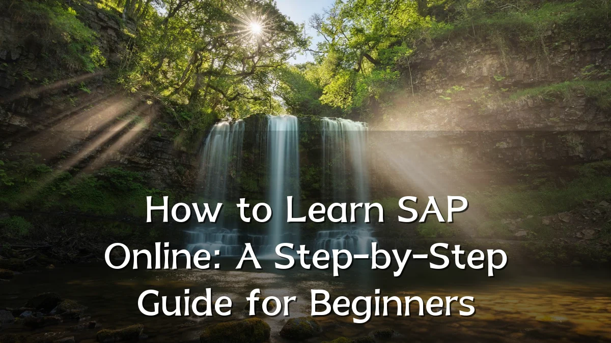 How to Learn SAP Online: A Step-by-Step Guide for Beginners