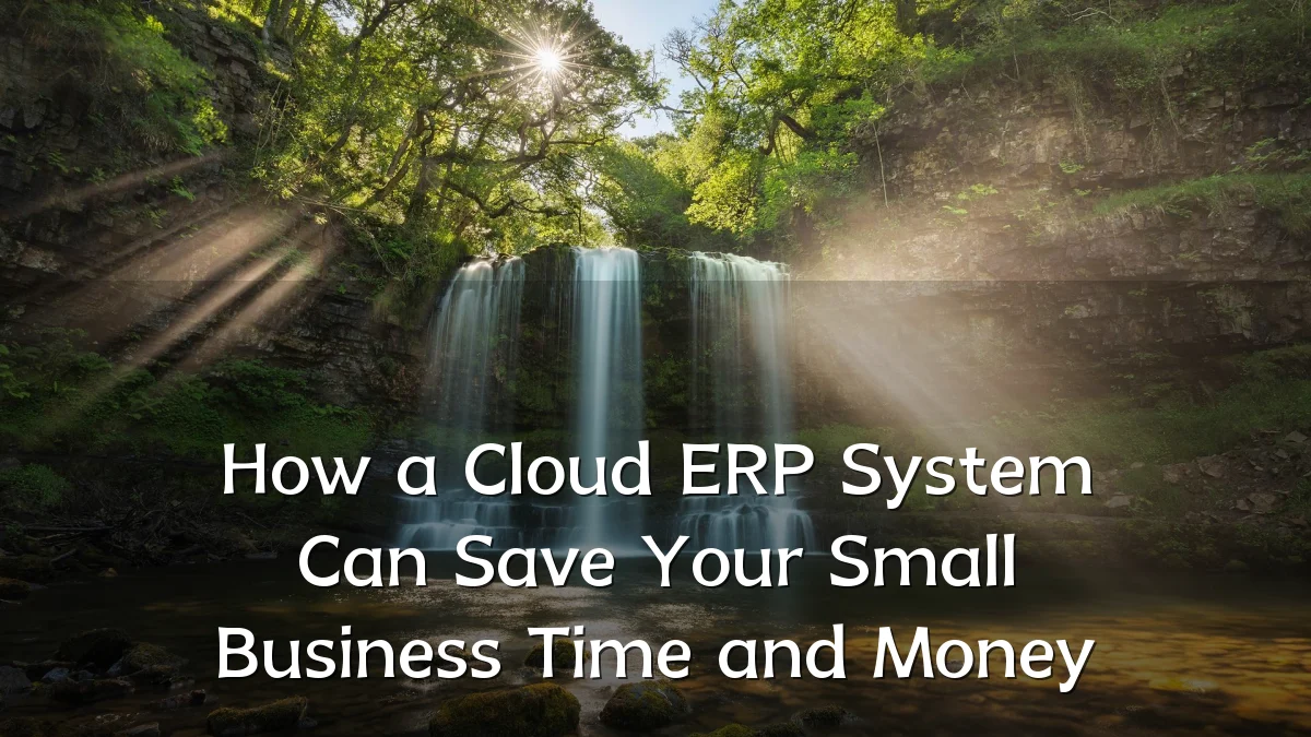 How a Cloud ERP System Can Save Your Small Business Time and Money