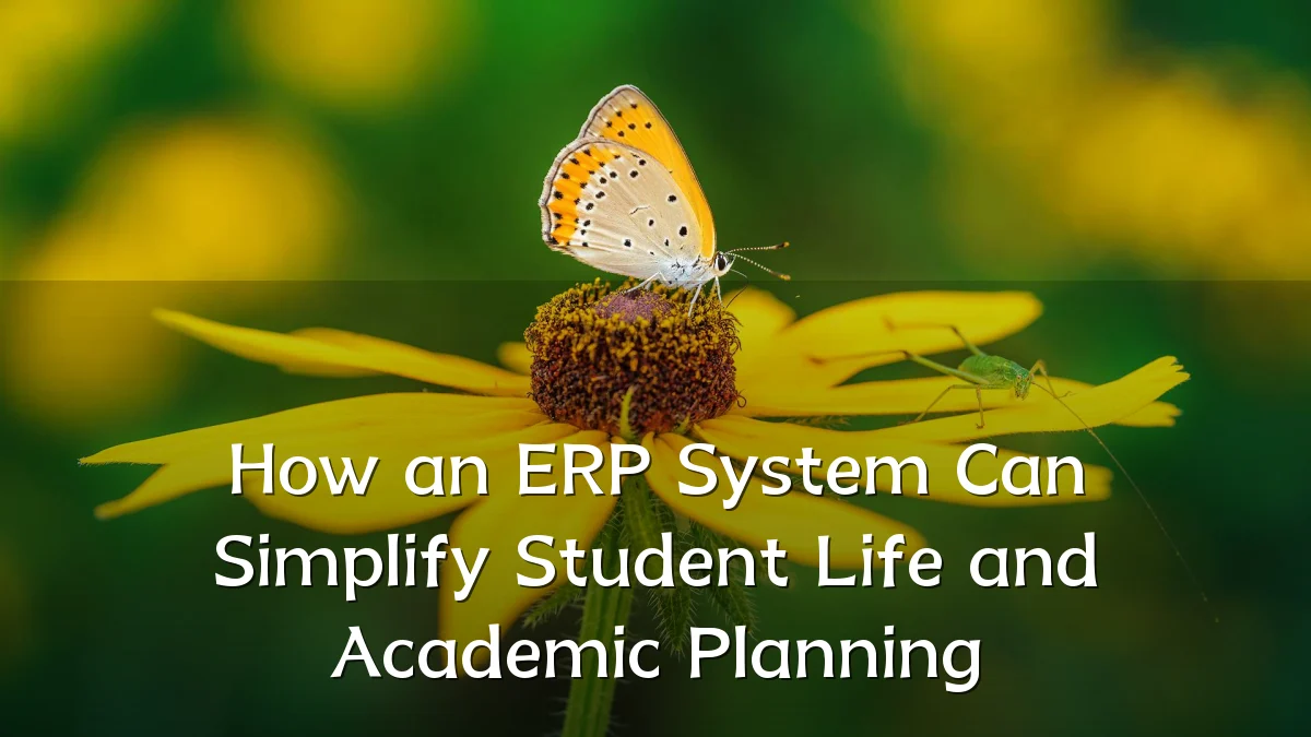 How an ERP System Can Simplify Student Life and Academic Planning
