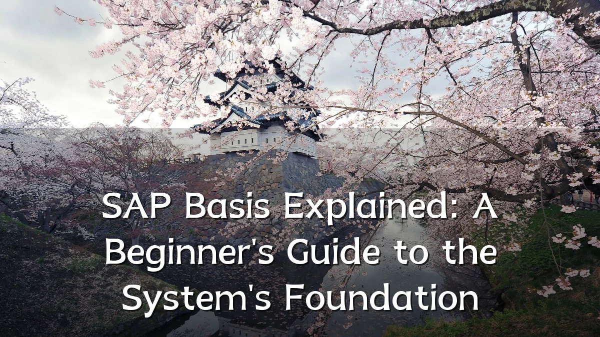 SAP Basis Explained: A Beginner's Guide to the System's Foundation