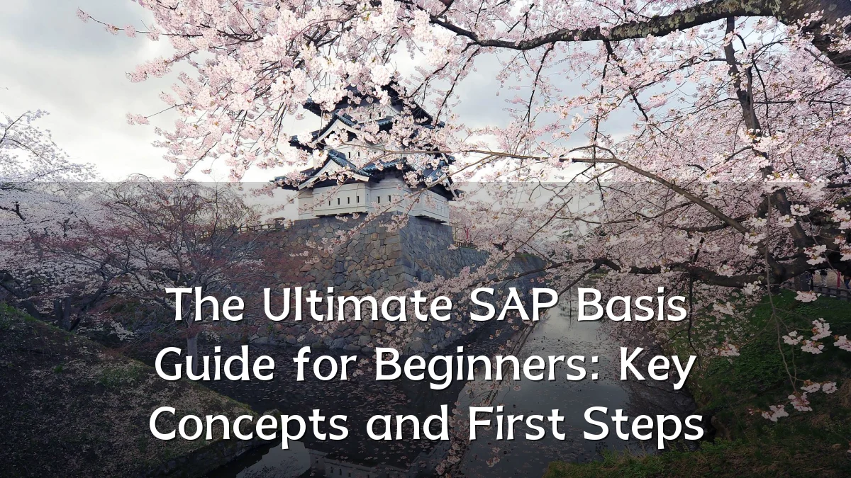 The Ultimate SAP Basis Guide for Beginners: Key Concepts and First Steps
