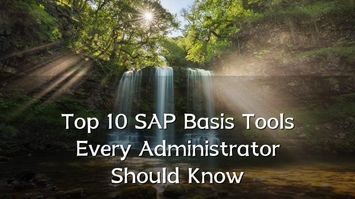 Top 10 SAP Basis Tools Every Administrator Should Know