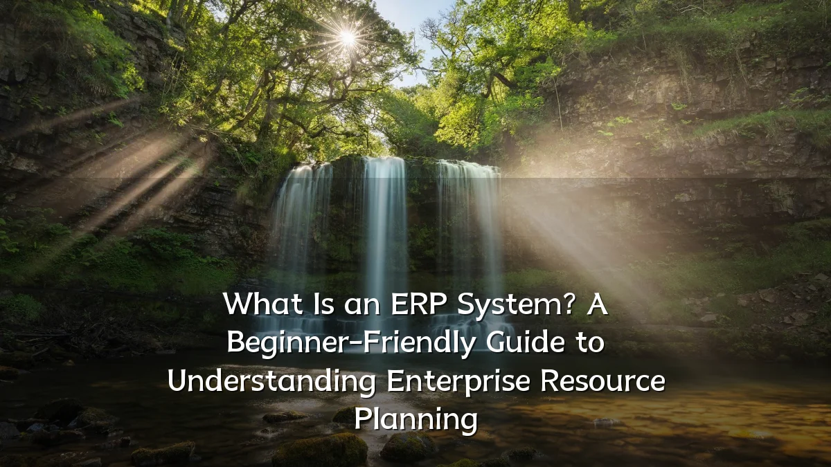 What Is an ERP System? A Beginner-Friendly Guide to Understanding Enterprise Resource Planning