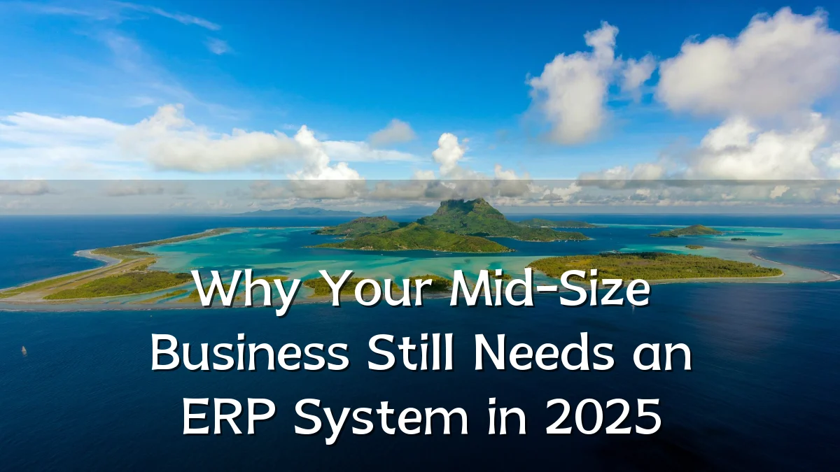 Why Your Mid-Size Business Still Needs an ERP System in 2025